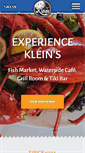 Mobile Screenshot of kleinsfish.com